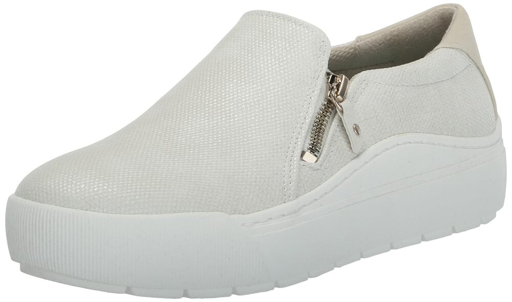 DR. SCHOLL'S SHOES WOMENS TIME OFF NOW PLATFORM SNEAKER OFF WHITE DREAM 7.5 M